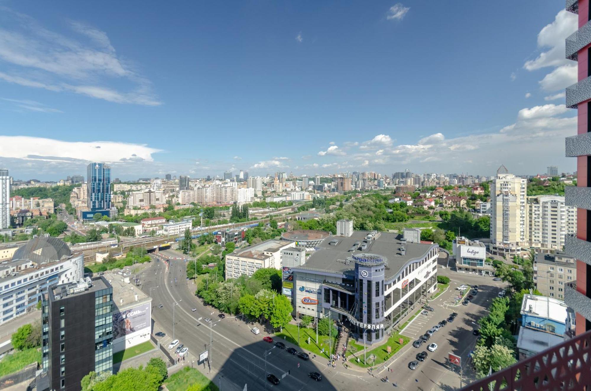 Petrovdom 234-241-86-96 In City View Apartments At Rc Kvartet,Near Central Railway Station Kiew Exterior foto